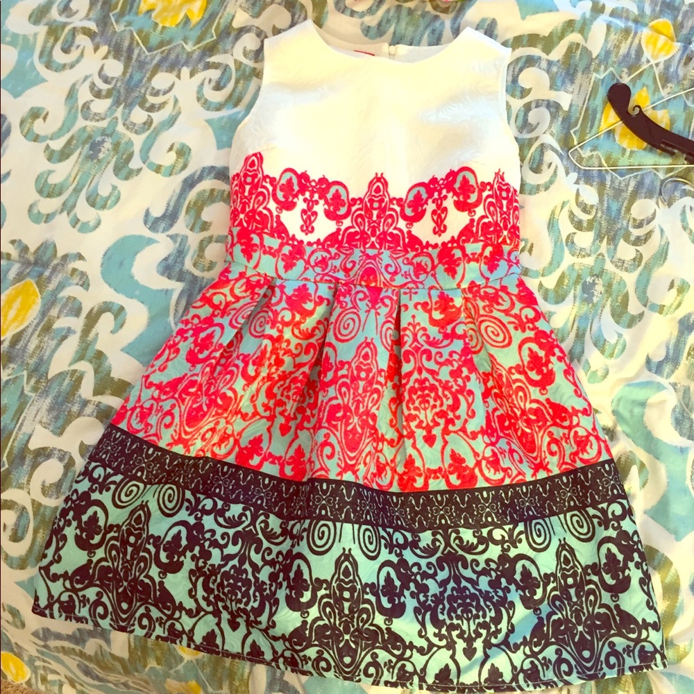 Colorful shift dress